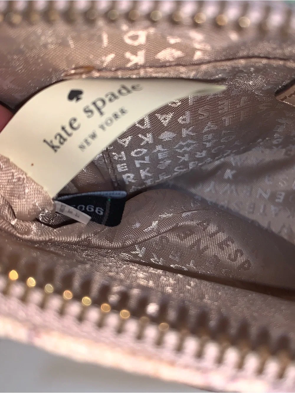 kate spade Wellesley Floral Hanna Crossbody Bag Purse Tan